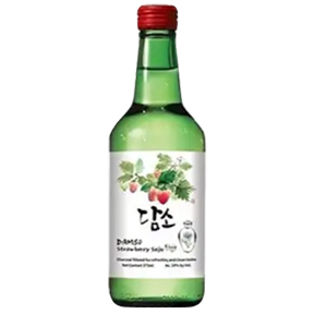 DAMSO STRAWBERRY FLAVOURED SOJU | 360 ML