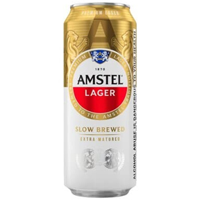 AMSTEL LAGER | 500 ML X 24 CANS