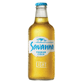 SA-L SAVANNA LIGHT BOTTLE 24 PACK CIDER | 330 ML