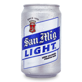 SAN MIGUEL LIGHT | 330 ML X 24 CANS