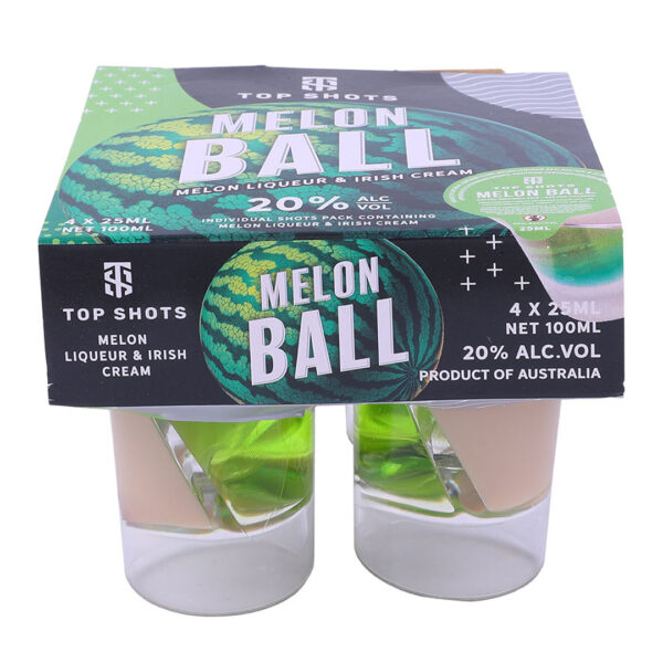 TOP SHOT MELON BALL 4 X 2.5 CL